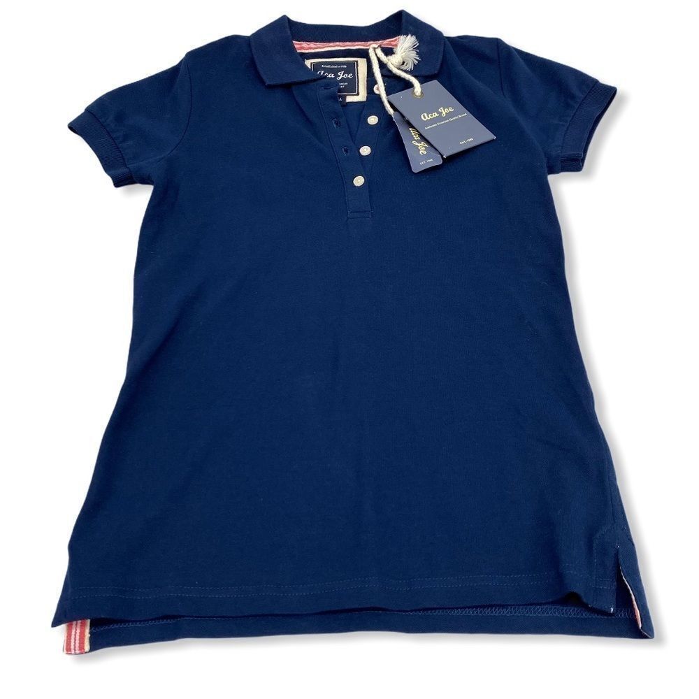 Aca Joe Vintage Muscle Golfer Polo Shirt size Small
